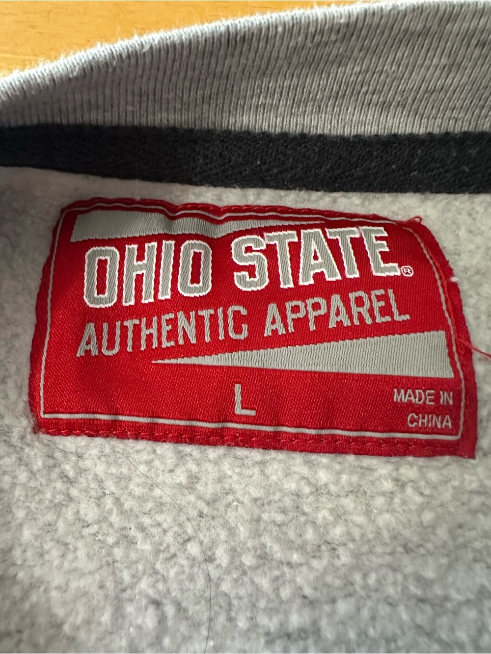 The Ohio State University Grey Crewneck Sweatshirt - Size L - Picture 2 of 6